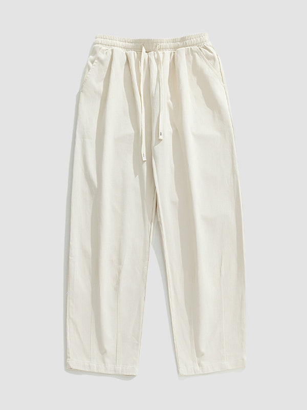 WLS Retro Japanese Cotton Casual Pants