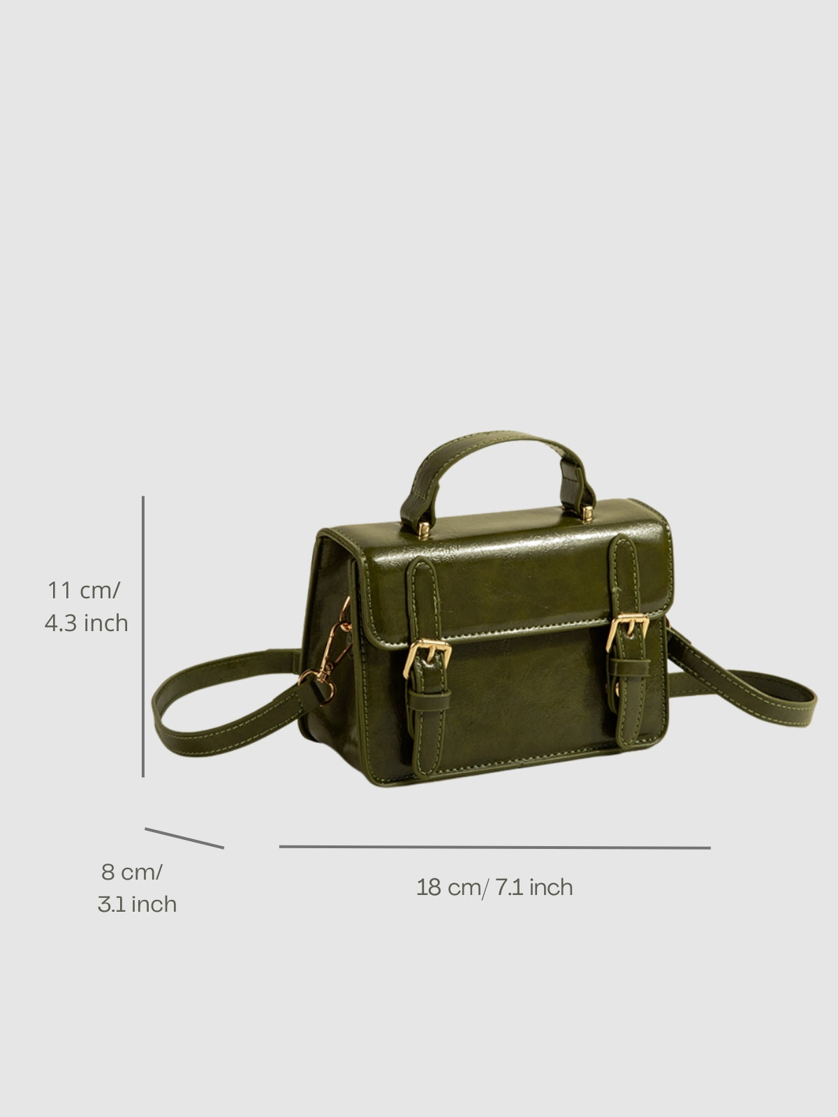 WLS Versatile Single Shoulder Crossbody Bag