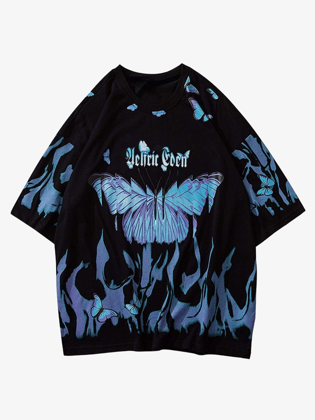 WLS Blue Flame Butterfly Tee