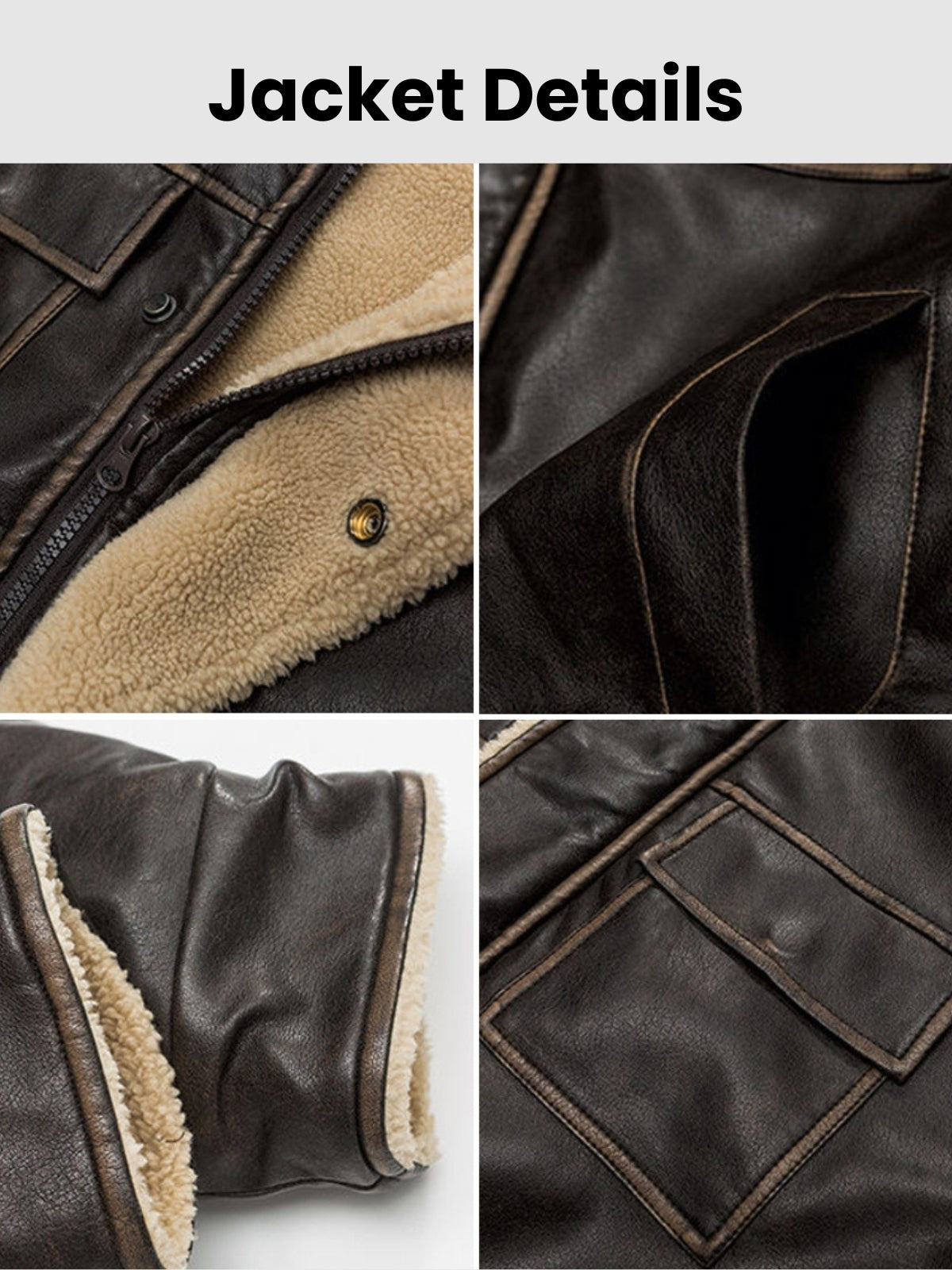 Retro Neutral Lamb Fur Loose Leather Jacket