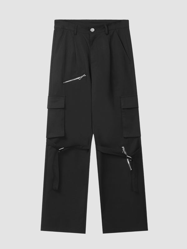 WLS American Fashion Brand Design Straight Pants