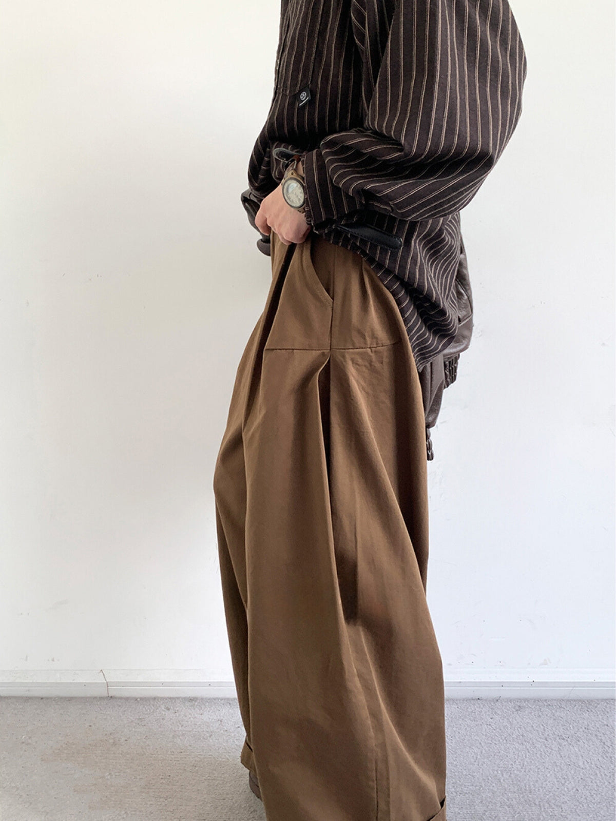 WLS Retro Loose Casual Trousers