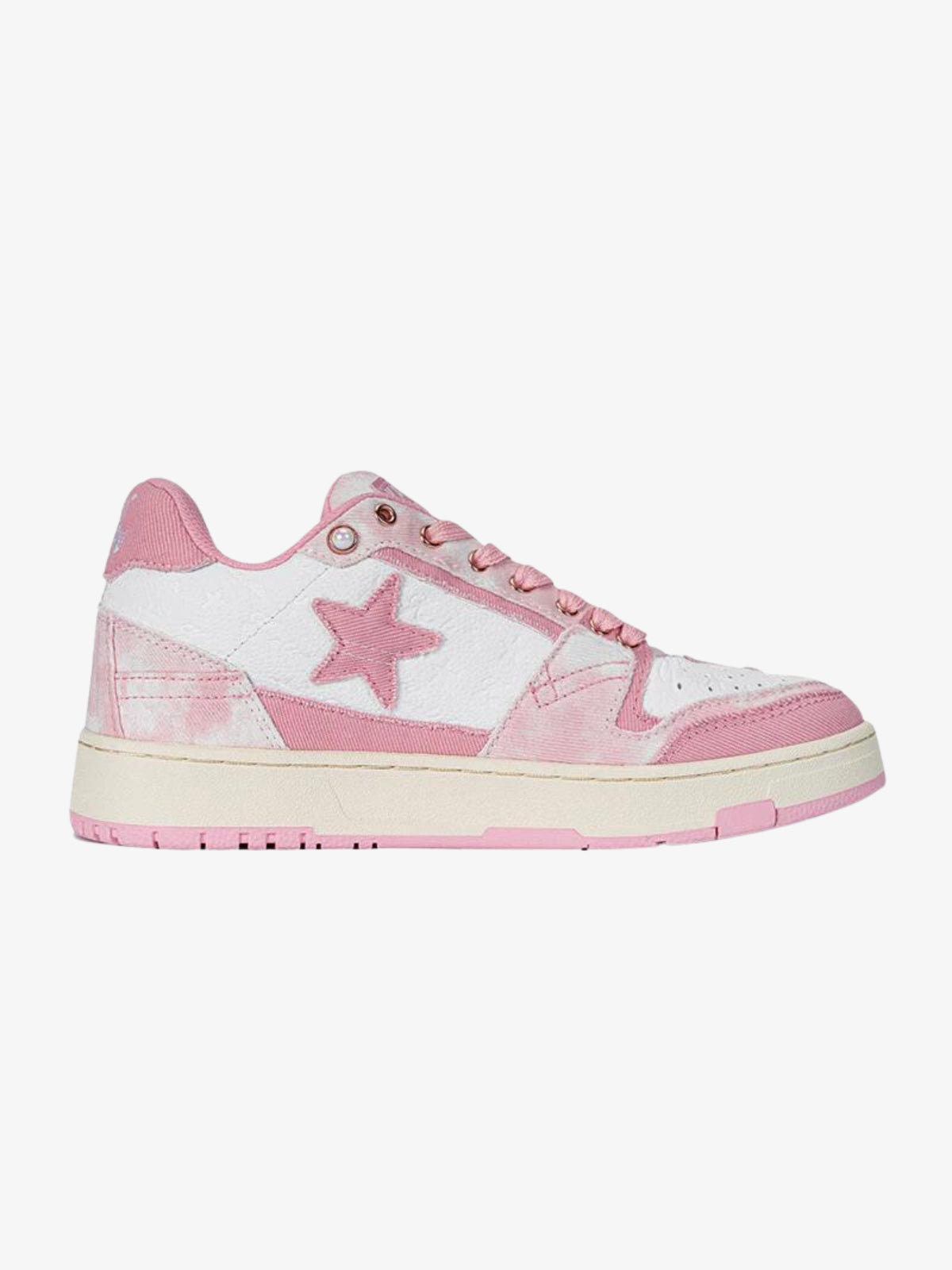 WLS Starry Glide Pink Cloud Stars Sneakers