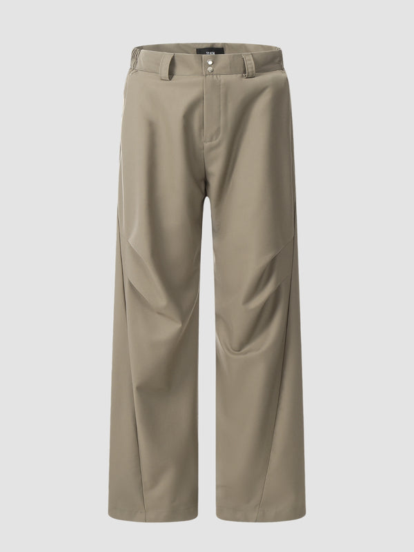 WLS Loose High-End Straight Pants