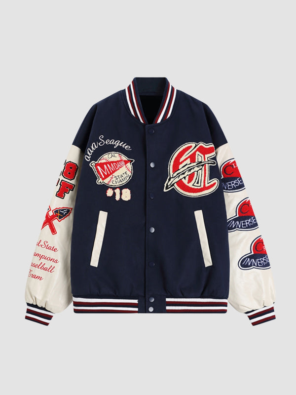 WLS American Street Baseball Cotton Jacket