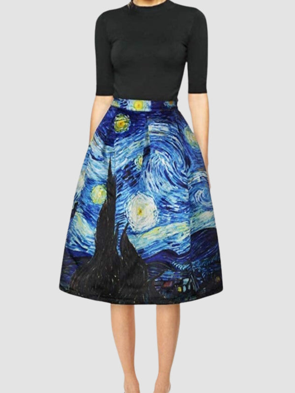 The Starry night Skirt