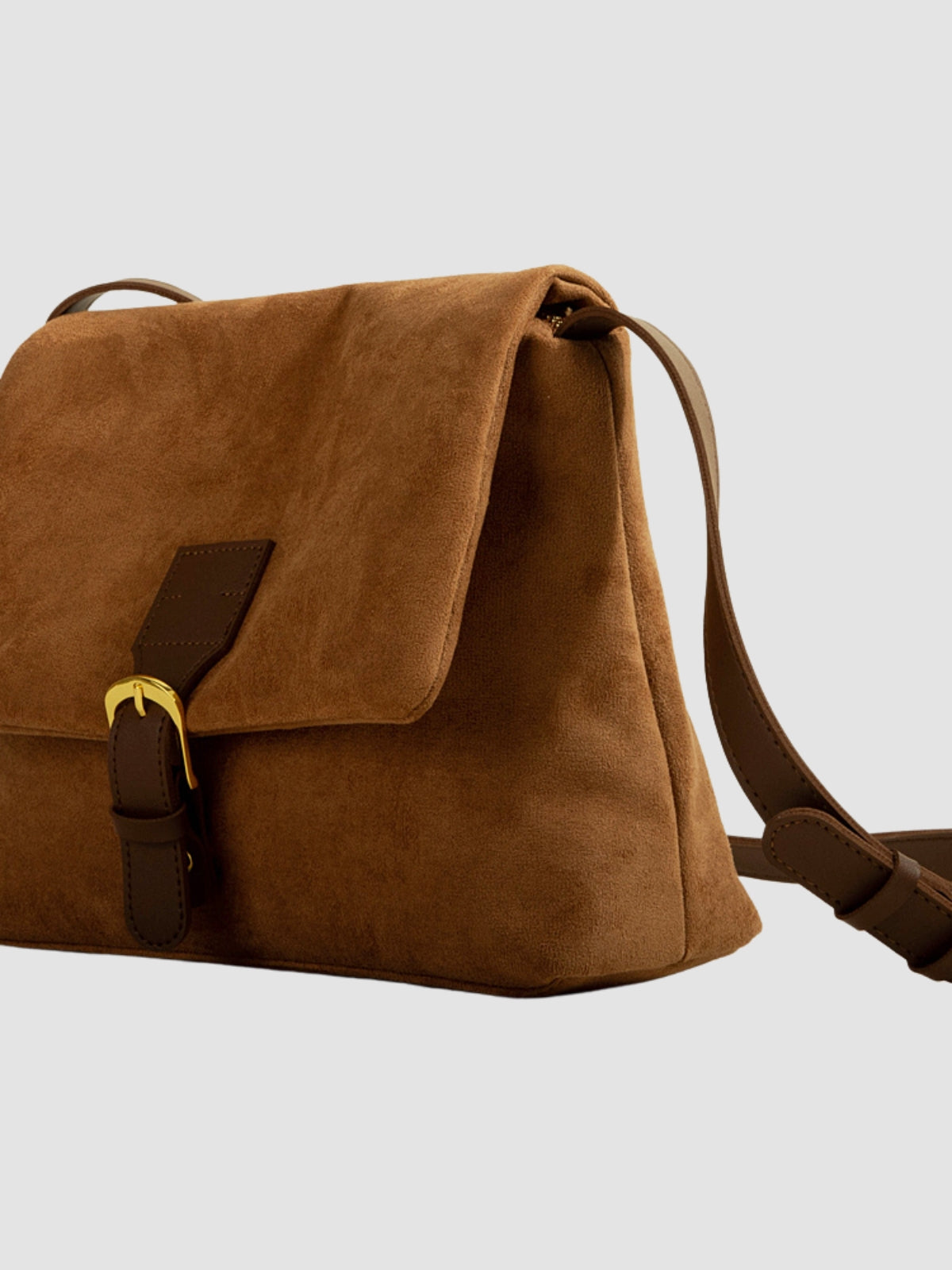 WLS Authentic Retro Textured Shoulder Messenger Bag