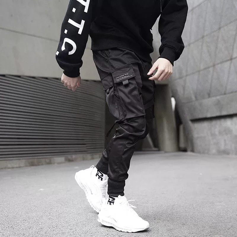 WLS Dark Cargo Joggers We Love Street