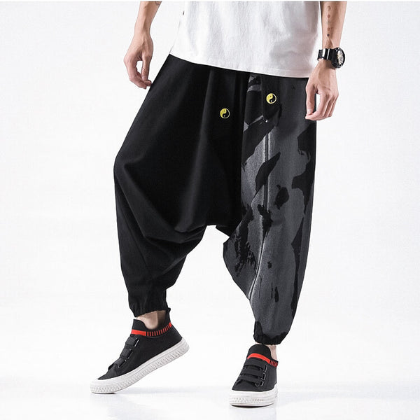 WLS Drako Street-Style Pants Black