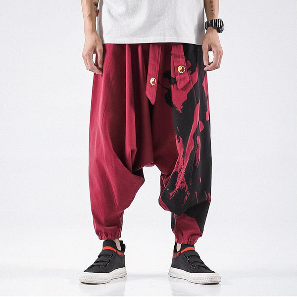 WLS Drako Street-Style Pants Red