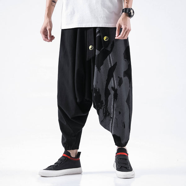 WLS Drako Street-Style Pants Black