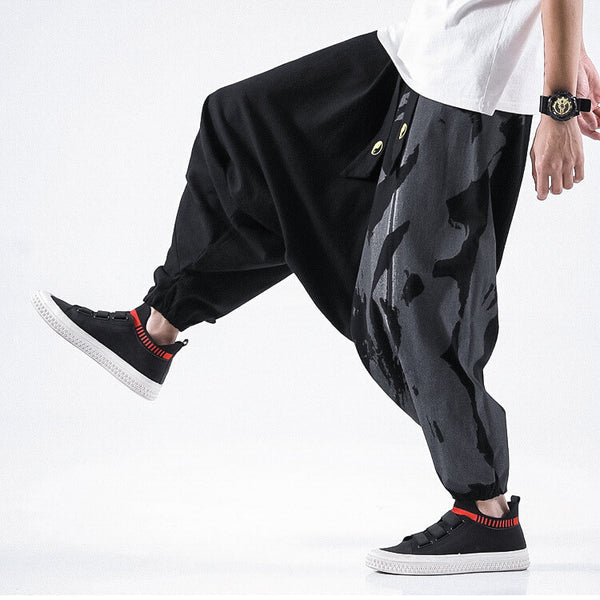 WLS Drako Street-Style Pants Black