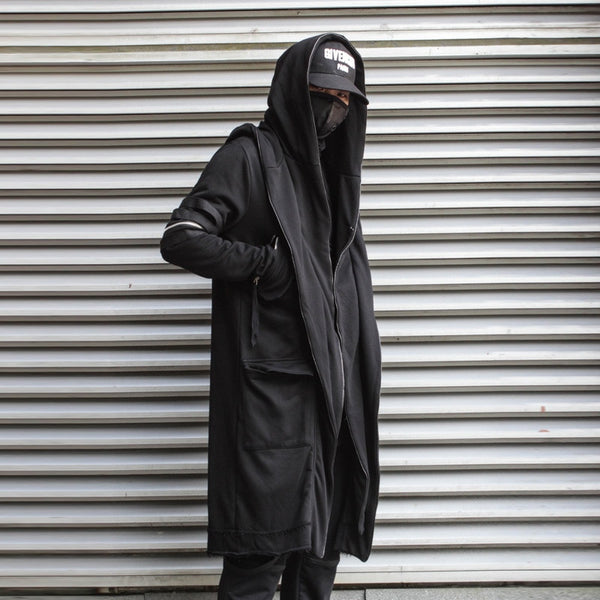 WLS Longsleeve Hooded Techwear Coat