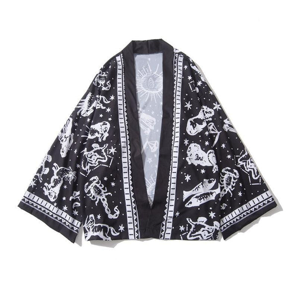 WLS Twelve Constellations Japanese Kimono