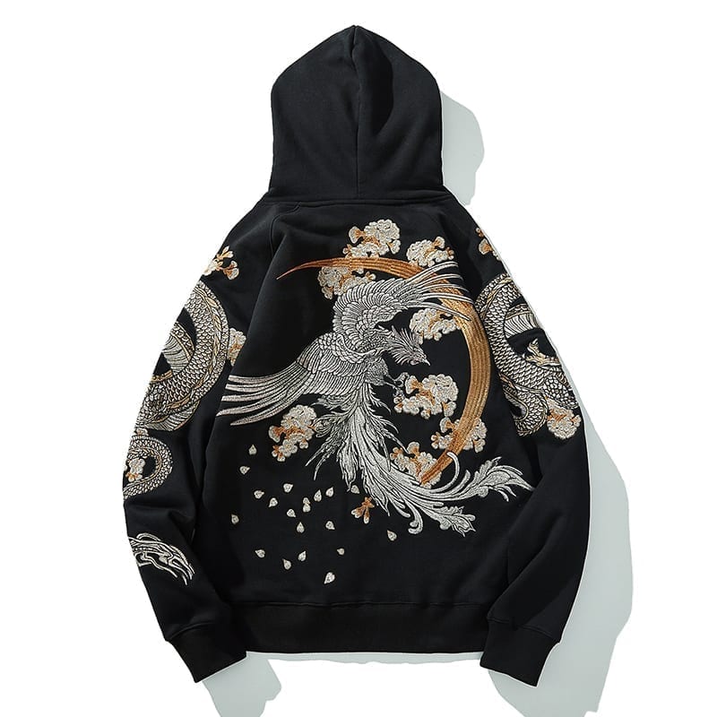WLS Phoenix Embroidered Hoodie