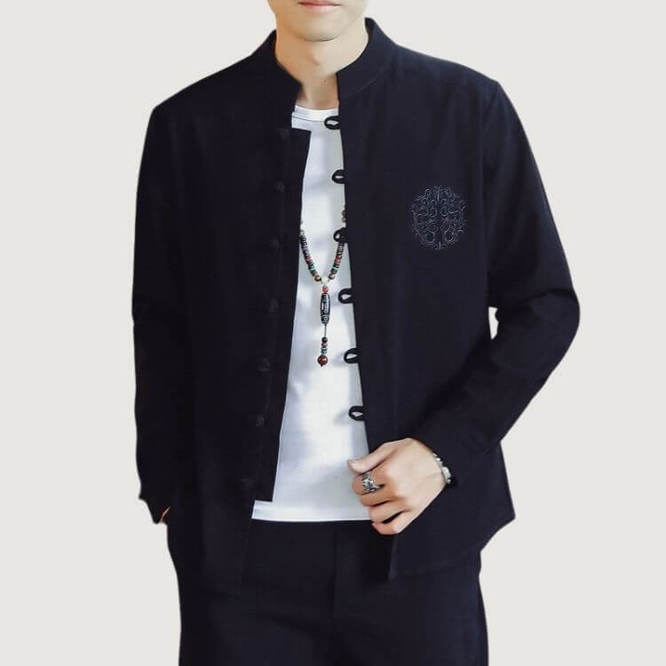 WLS Kezumi Long Sleeve Shirt Black