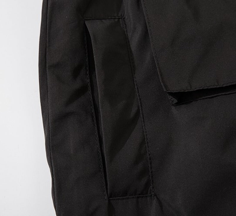 WLS Multipockets Techwear Cargo Hooded Jacket