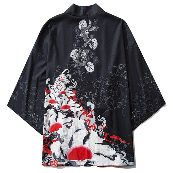 WLS Lotus Pond Kimono
