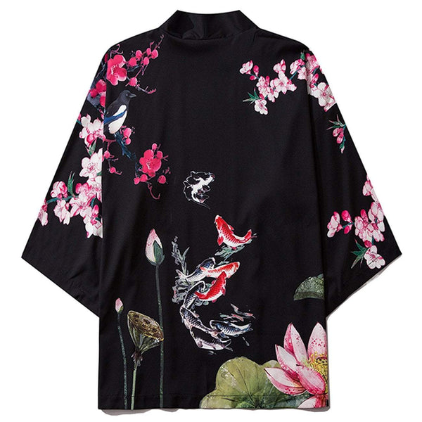 WLS Lotus Pond II Kimono