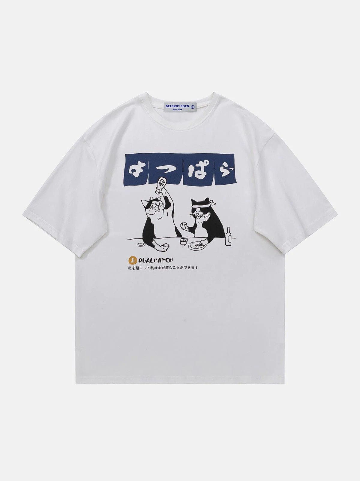 WLS The Cat After Work Print Tee