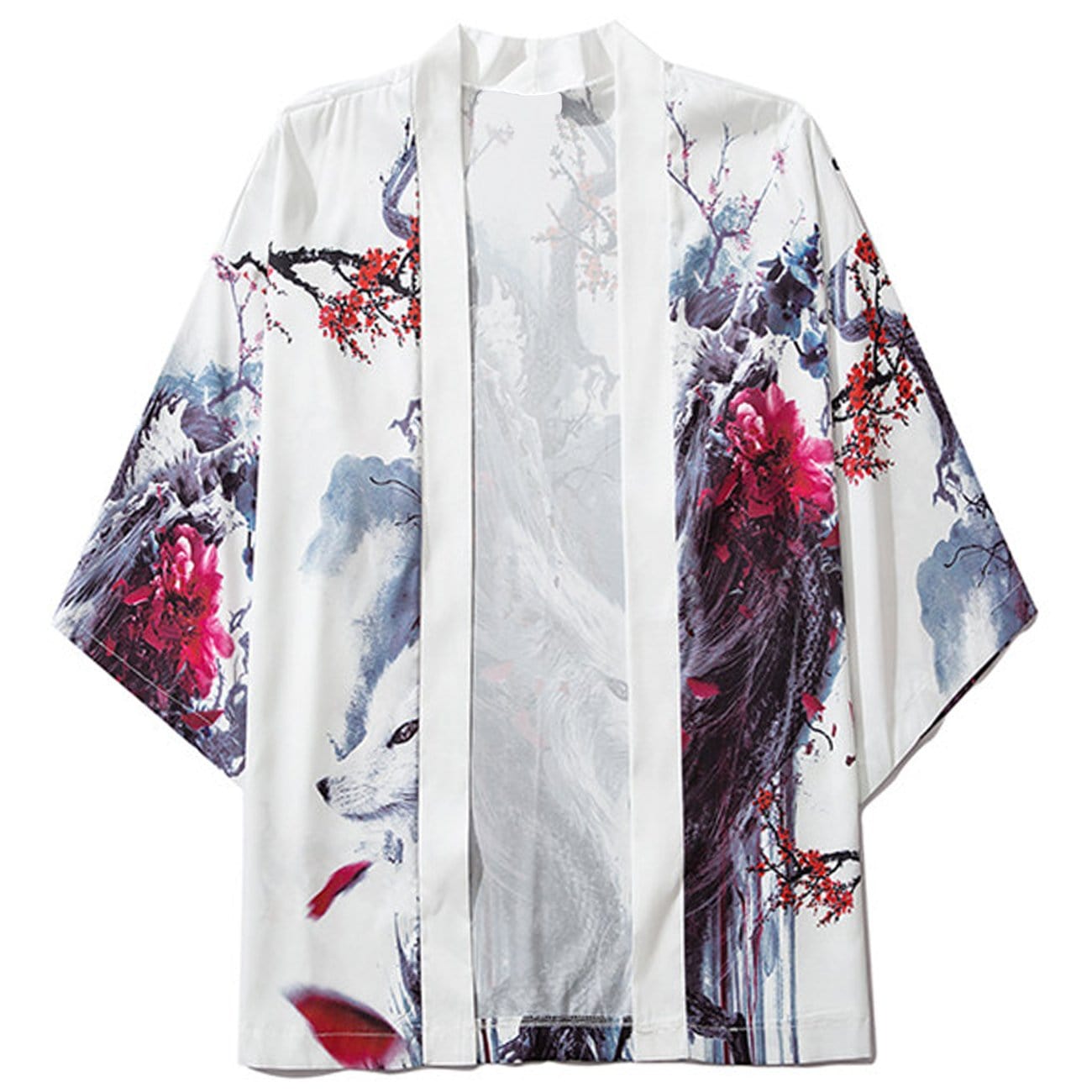 WLS White Fox Kimono