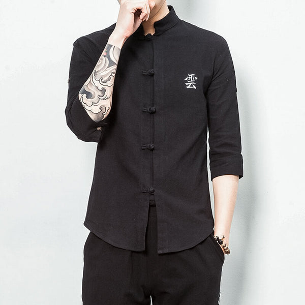 WLS Kuraun Long Sleeve Shirt Black