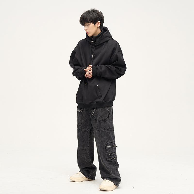 WLS Exclusive Double Panel Hooded Zip Jacket – We Love Street