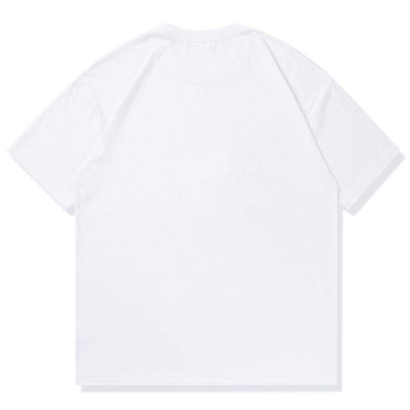 WLS Printed Design Rounded Collar Soft Cotton Tee