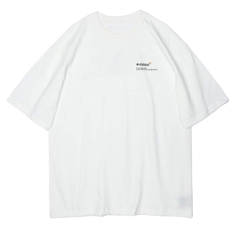 WLS Cat Print Soft Cotton Tee