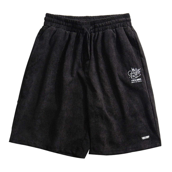 WLS Corduroy Retro Plain Shorts