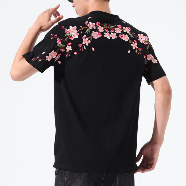 WLS Sakura Embroidered Shirt