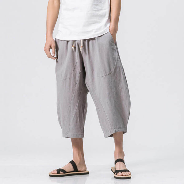 WLS Sekino Cropped Pants Gray