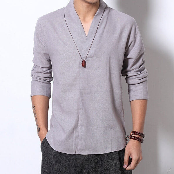 WLS Shinu Sleeve Shirt Gray