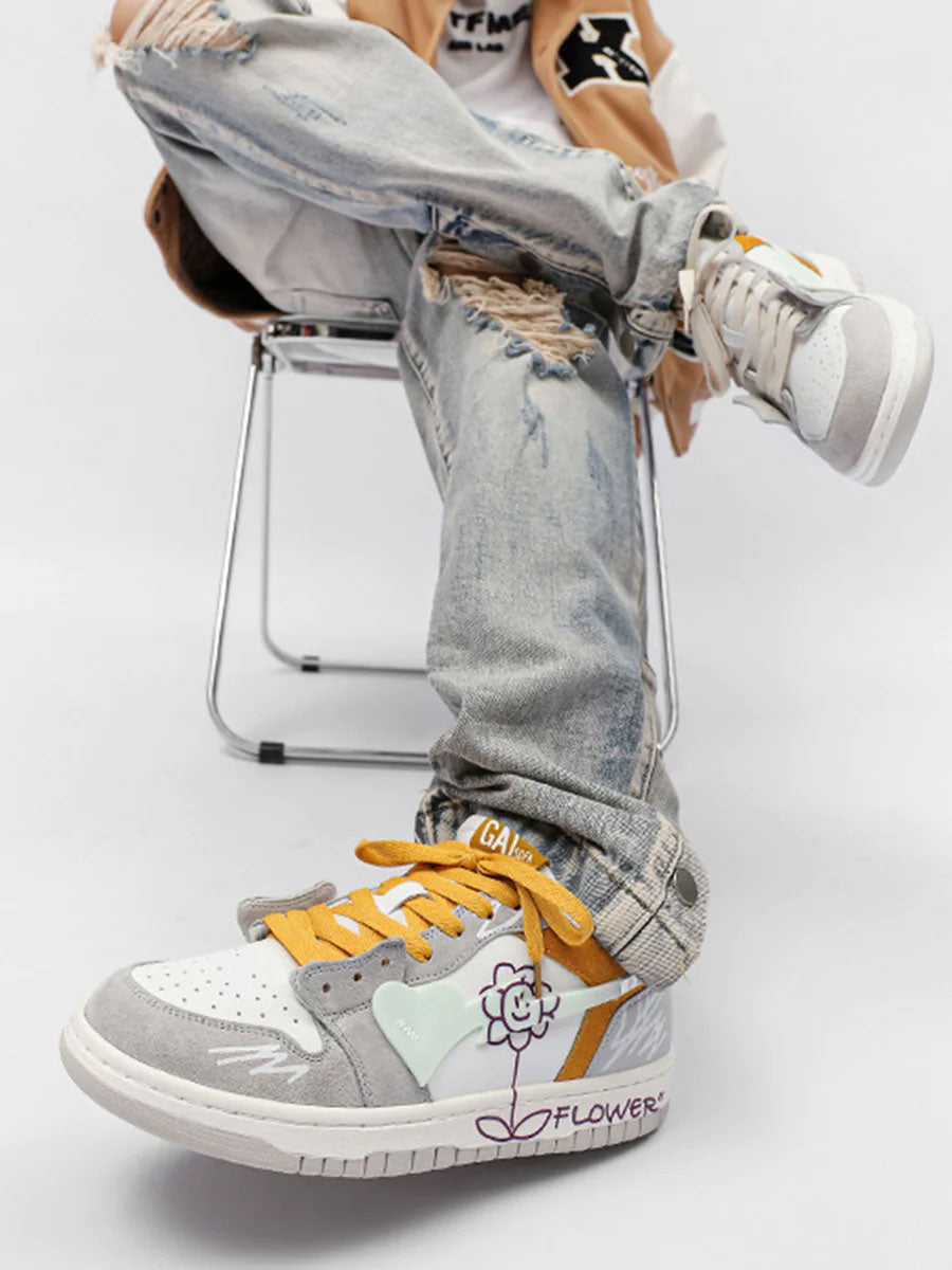 日本未入荷 Supermade / Sunflower Couple Sports Skate Shoes Sunflower Hip-Hop Skate Shoes | Thesupermade®