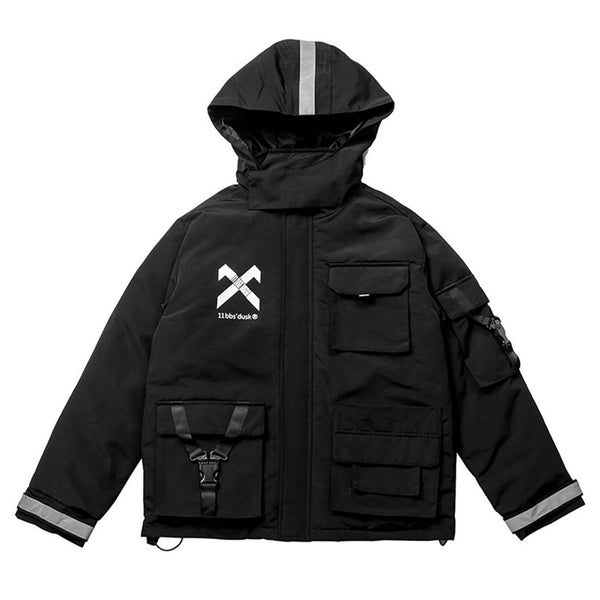 WLS Combat Reflective Strip Winter Coat