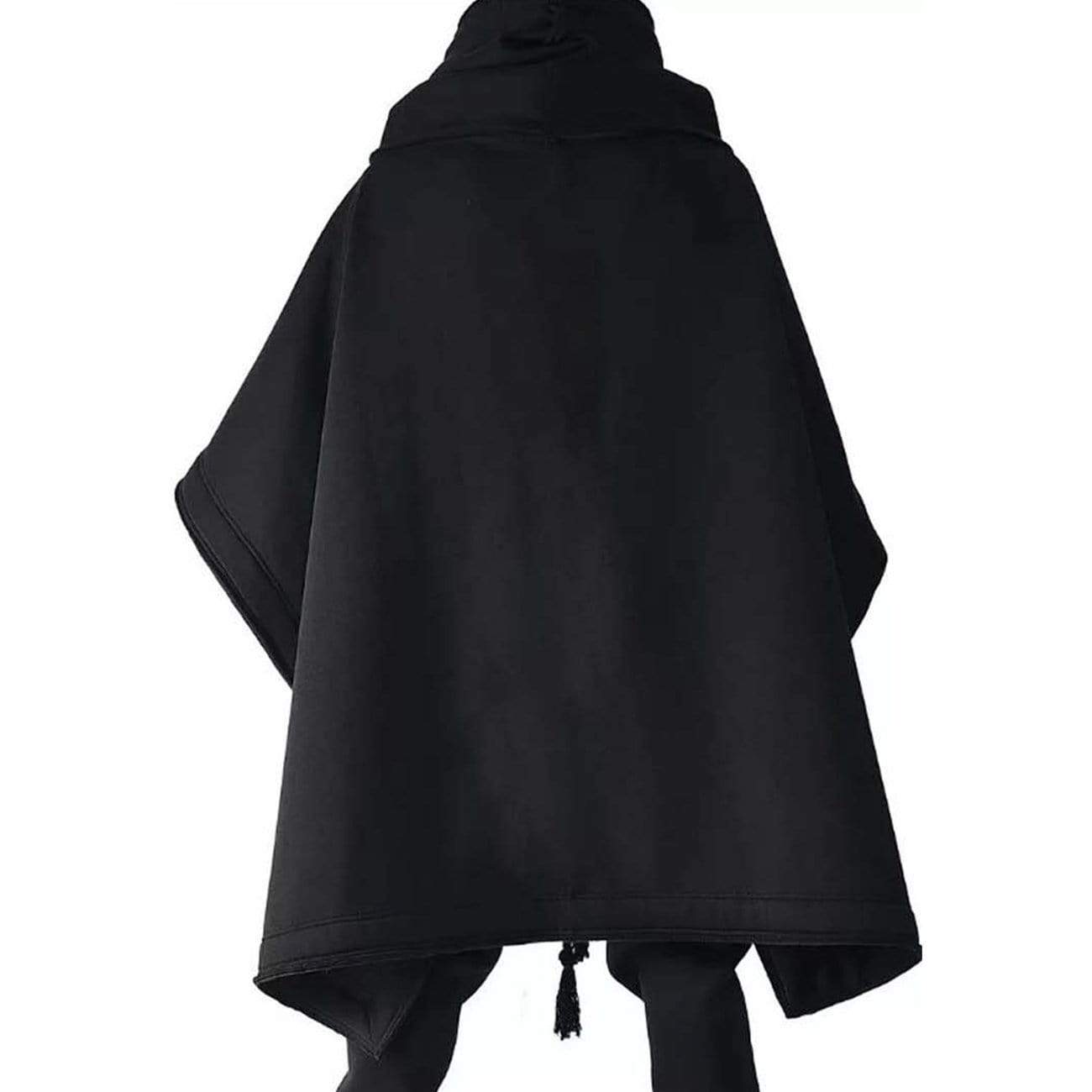 WLS Dark Bat Cloak Cape Wizard Hooded Coat
