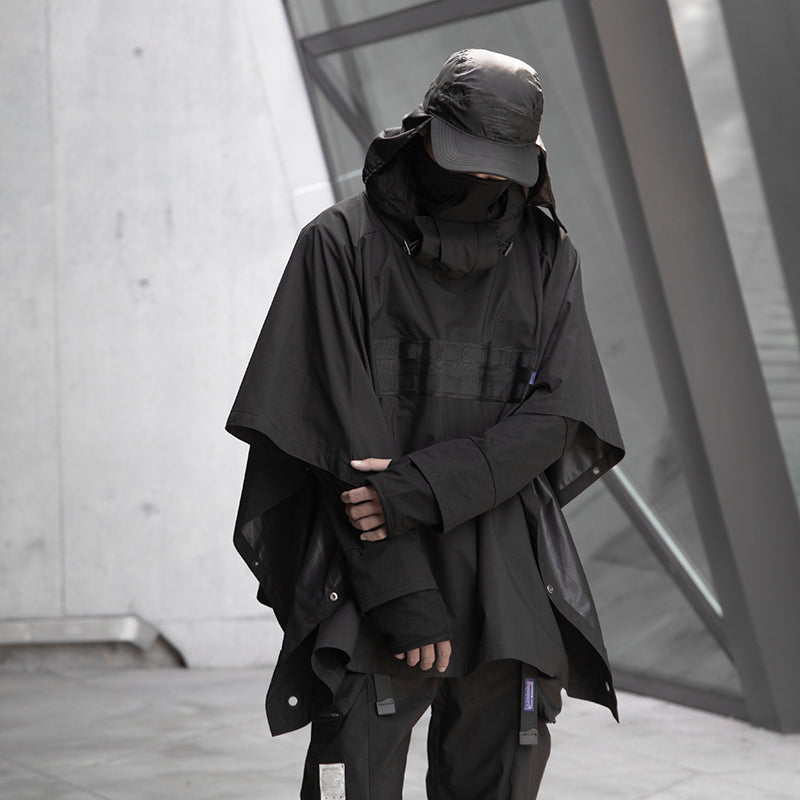 WLS Dark Outdoor Weatherproof Cape