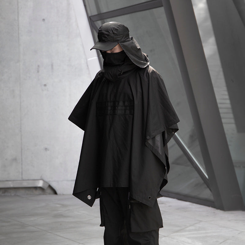 WLS Dark Outdoor Weatherproof Cape