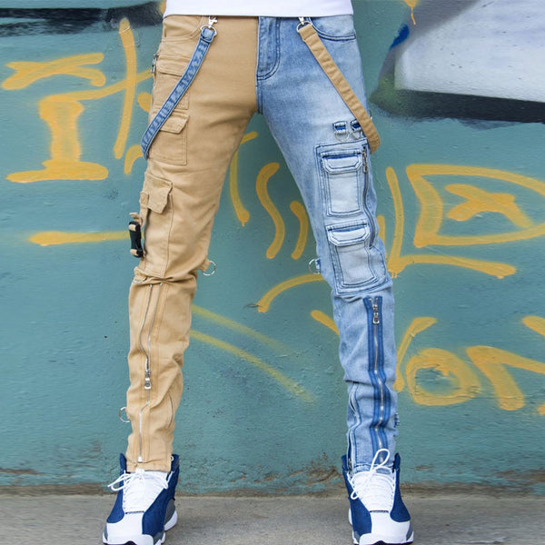 WLS Double Color Casual Jeans