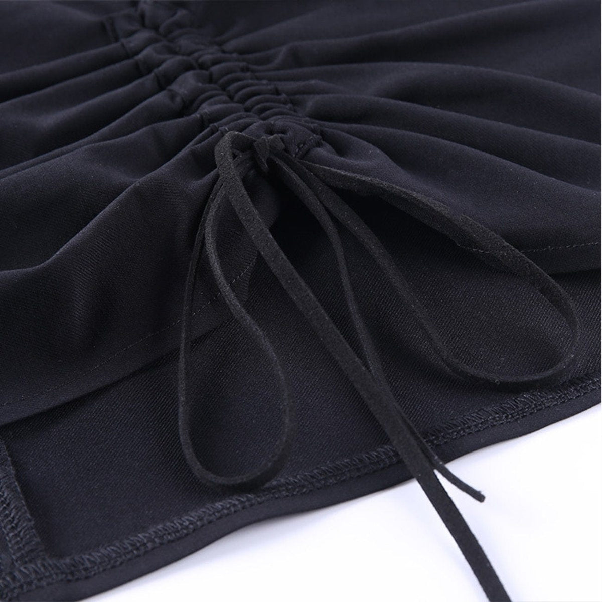 WLS Drawstring Buckle Belt Skirt – We Love Street