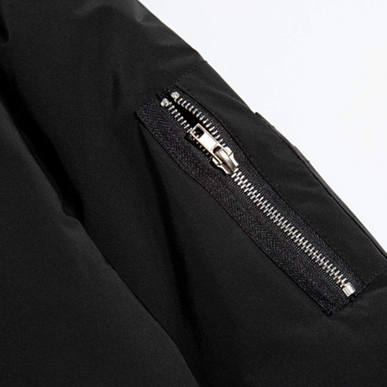 WLS Functional Labeling Bomber Jacket
