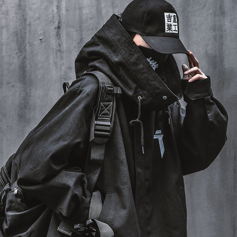 WLS Hip Hop Techwear Coat