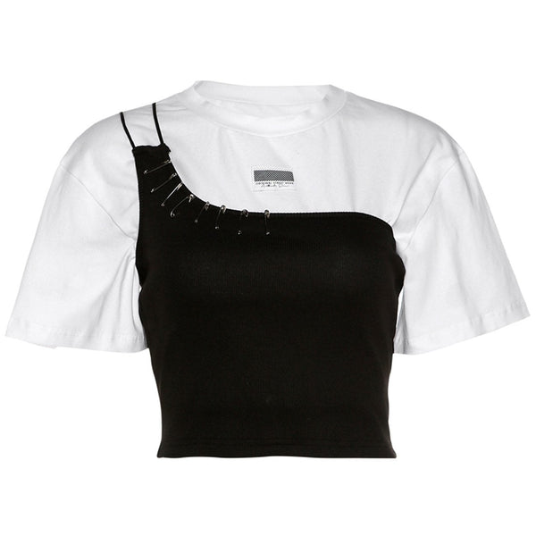 WLS Irregular Sling Pin Tee