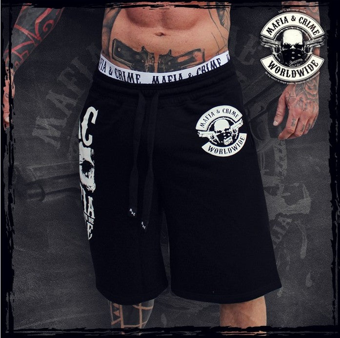 WLS Printed Design Hip Hop Streetwear Shorts