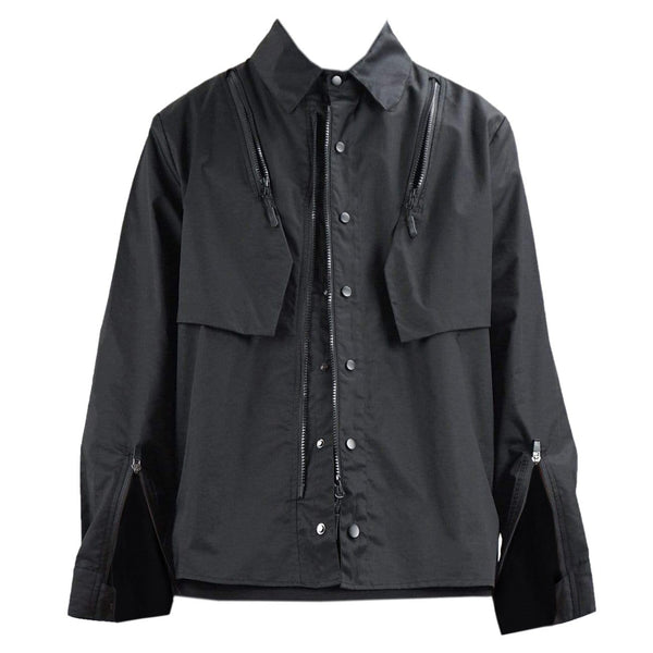 WLS Multi-shape Zipper Buttons Jacket