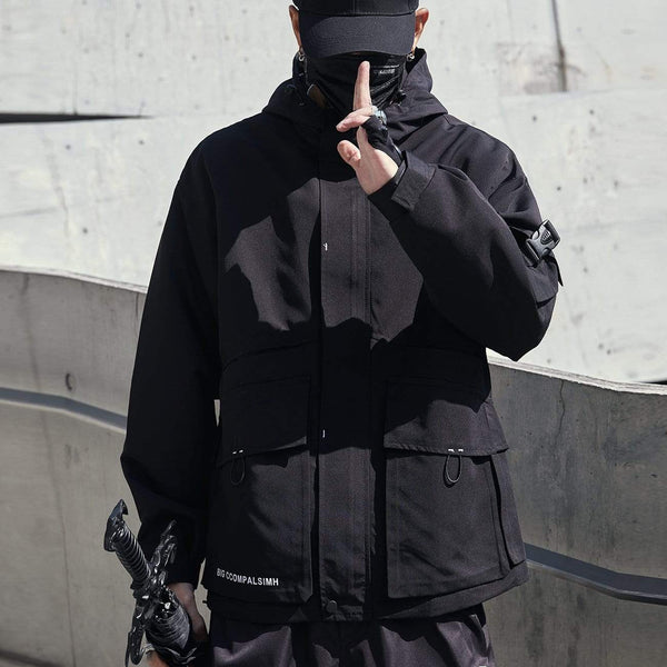 WLS Ninja Dark Multi Pockets Cargo Jacket