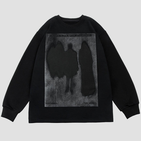 WLS Polar Fleece Shadow Print Sweatshirt