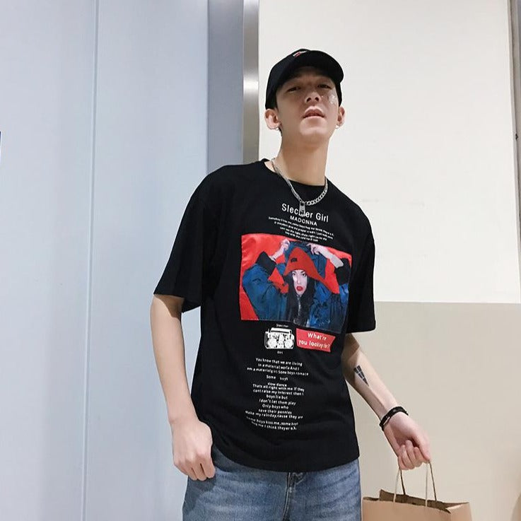 WLS Street style printed Tee