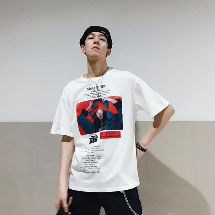WLS Street style printed Tee