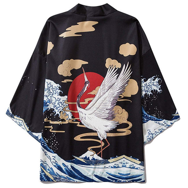 WLS Sea Crane Kimono